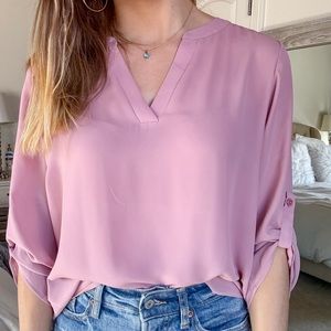 Pink blouse